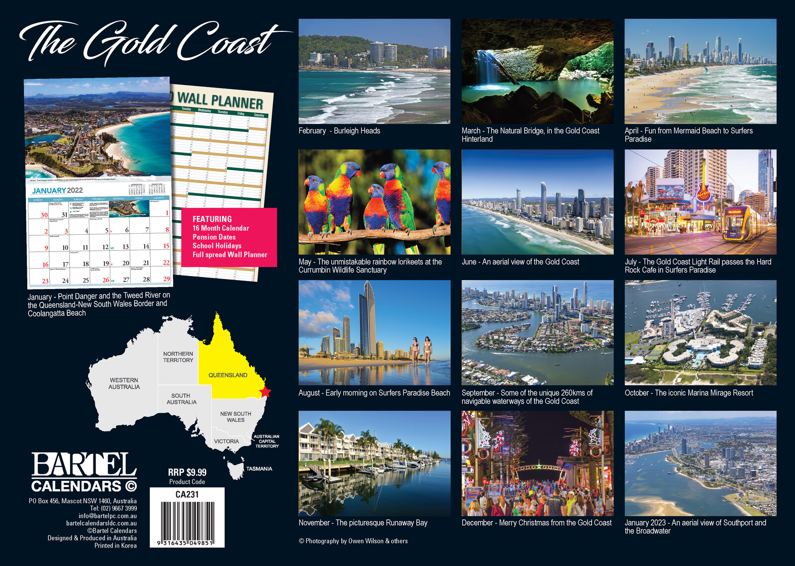 THE GOLD COAST 2021 CALENDAR THE GOLD COAST 2021 CALENDAR