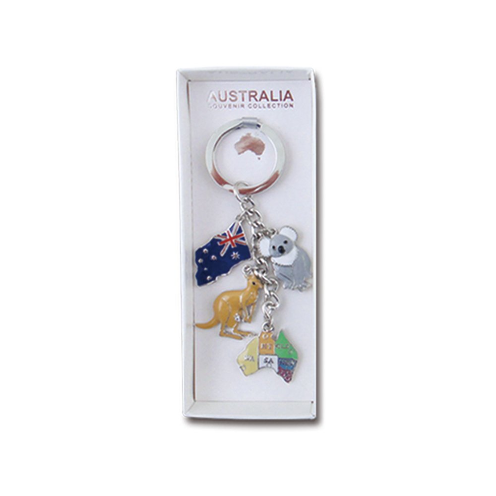 Australian Icons Premium Keyring