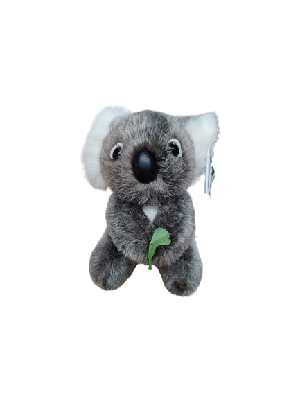 Australian Made Koala with Leaf Plush Toy Small