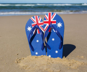 australian flip flops