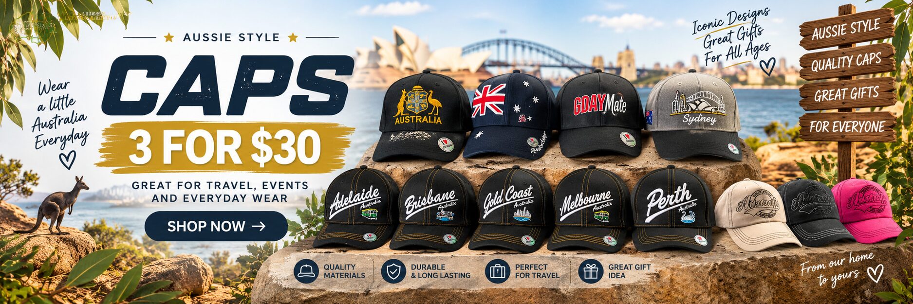Caps - W
