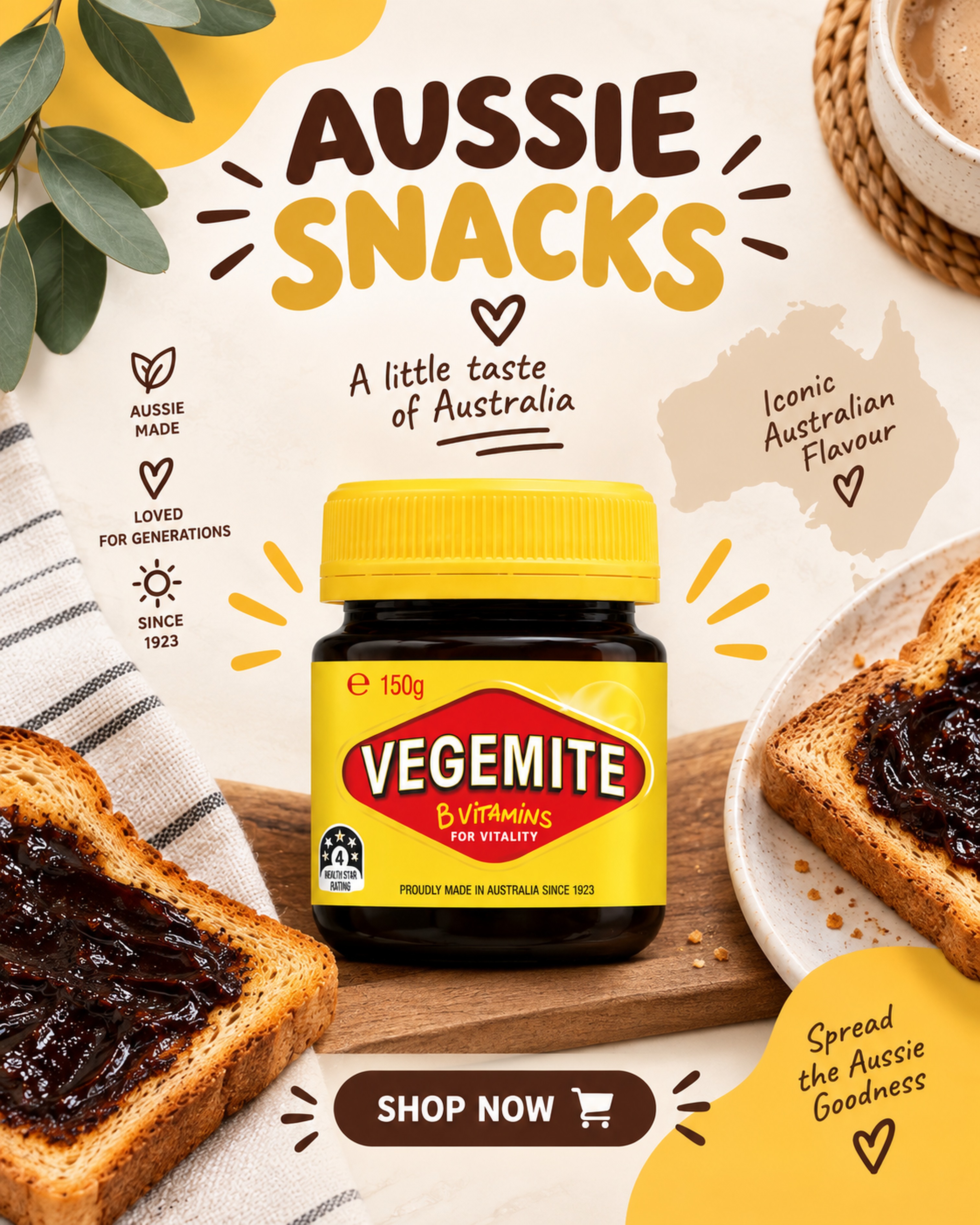 Aussie Food & Snacks - M