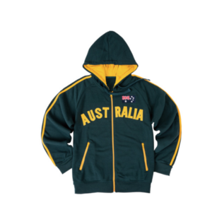 Green & Gold Australia Hoodie [Colour: Green] [Size: S - Small]