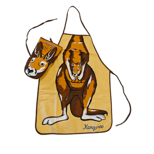 Apron & Mitten Set - Kangaroo