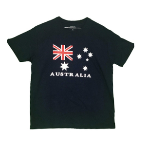 Australian Flag T-Shirt [Colour: Dark Blue] [Size: S - Small]