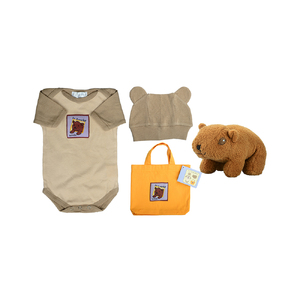 Native Animal Baby Gift Set - Wombat