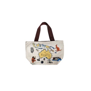 Small Shopping Bag - Aussie Map with Icons