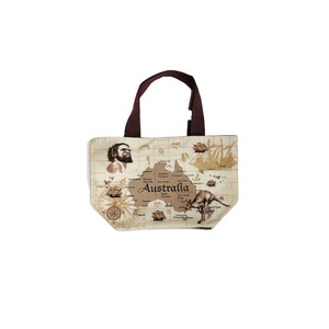 Small Shopping Bag - Vintage Australian Map