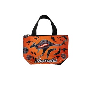 Small Shopping Bag - Orange Aboriginal