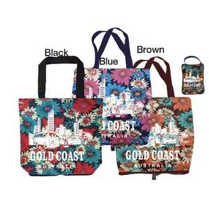 Flower Foldable Shipping Bag - Gold Coast