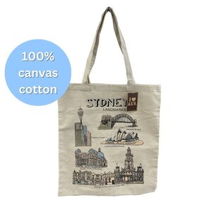 Sydney Canvas Cotton Shopping Bag