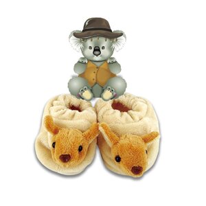 Kangaroo Baby Booties
