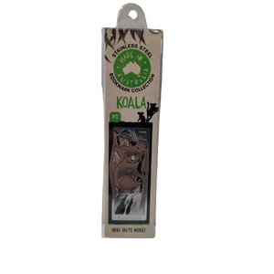 Australian Made Stainless Steel Koala - Bookmark