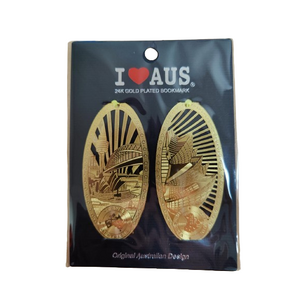 Gold Plated Sydney Bookmarks - Pack of 2