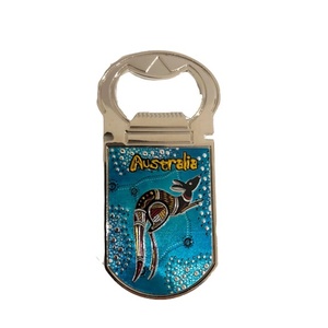 Magnet Blue Aboriginal Bottle Opener