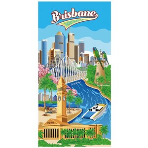 Brisbane Beach Towel