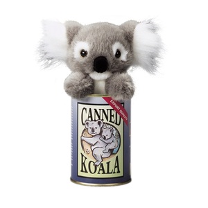 Plush Koala in a Can