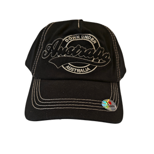 Australia Downunder Cap - Black