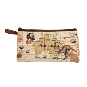 Vintage Ocean Map Pencil Case