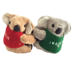 Jumbo Cling on Koala with Vest 2 Pack