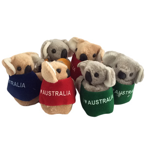 Jumbo Cling on Koala with Vest 6 Pack