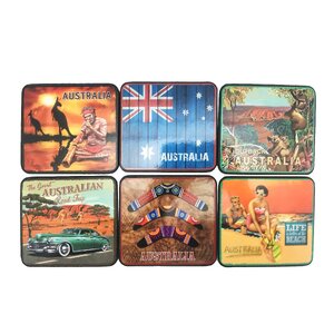Australian Icons - 6 Pack Coaster