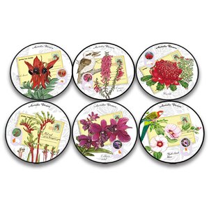 Australian Flowers - 6 Pack Coaster