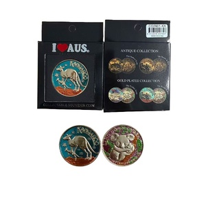 Australian Souvenir Collectable Coin - Kangaroo & Koala