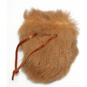 Kangaroo Fur Coin Pouch with Drawstring