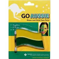 Green & Gold Face Paint