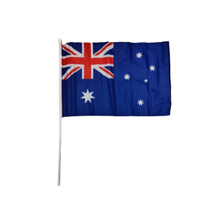 Australian Flag with Stick - Small