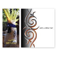 Cocky With Attitude - Happy Birthday Greeting Card 