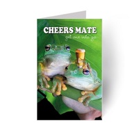 Cane Toads Cheers Mate - Greeting Card