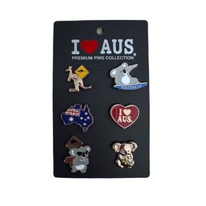Australian Assorted Hat Pins - 6 Pack