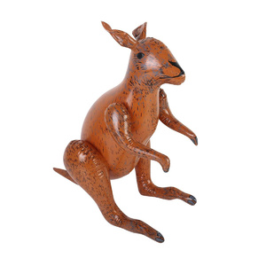 Inflatable Boxing Kangaroo Brown - Small 