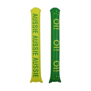 Inflatable Australia Cheer Sticks - Pack of 2