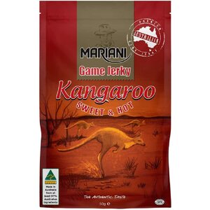 Kangaroo  Jerky - Original and Sweet & Hot