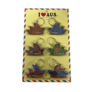 Opera House Shaped Keyring - 6 Pack