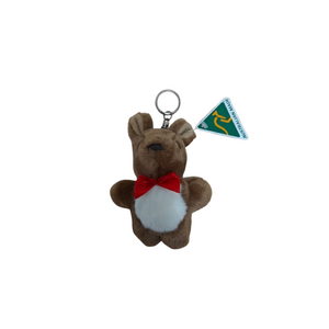 Australian Made Kangaroo Plush Keyring