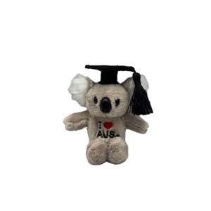 Graduation Plush Koala Keyring