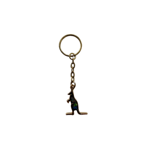 Australian Opal Kangaroo Keyring