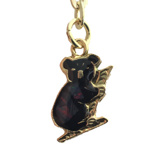 Australian Opal Koala Keyring