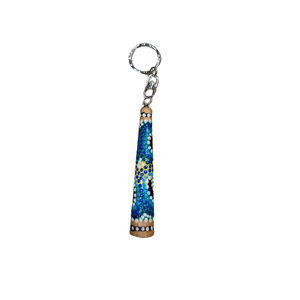 Didgeridoo Keyring - Dot Painted