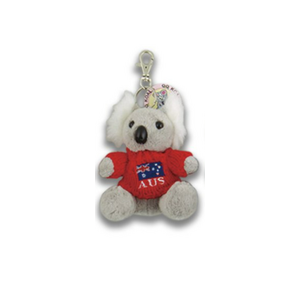 Koala with Red Jumper - Plush Keyring