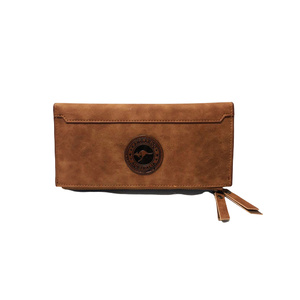 Brown With Kangaroo Badge and Tassle - Ladies Purse