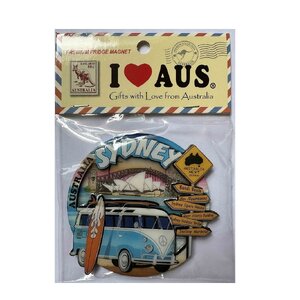 Sydney Kombi Van & Surfing - Magnet