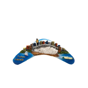 Sydney Harbour on Boomerang - Magnet