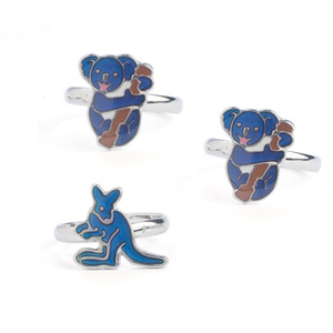 Australian Animal Mood Rings - Set of 3