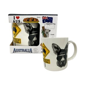 Roadsign Koala & Kangaroo - Coffee Mug