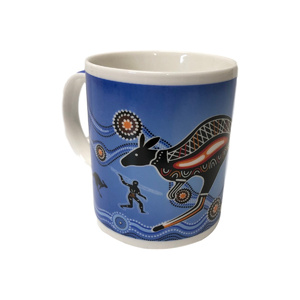 Blue Aboriginal Design - Coffee Mug